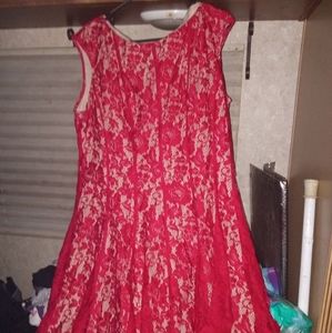 Beautiful in Red Lace